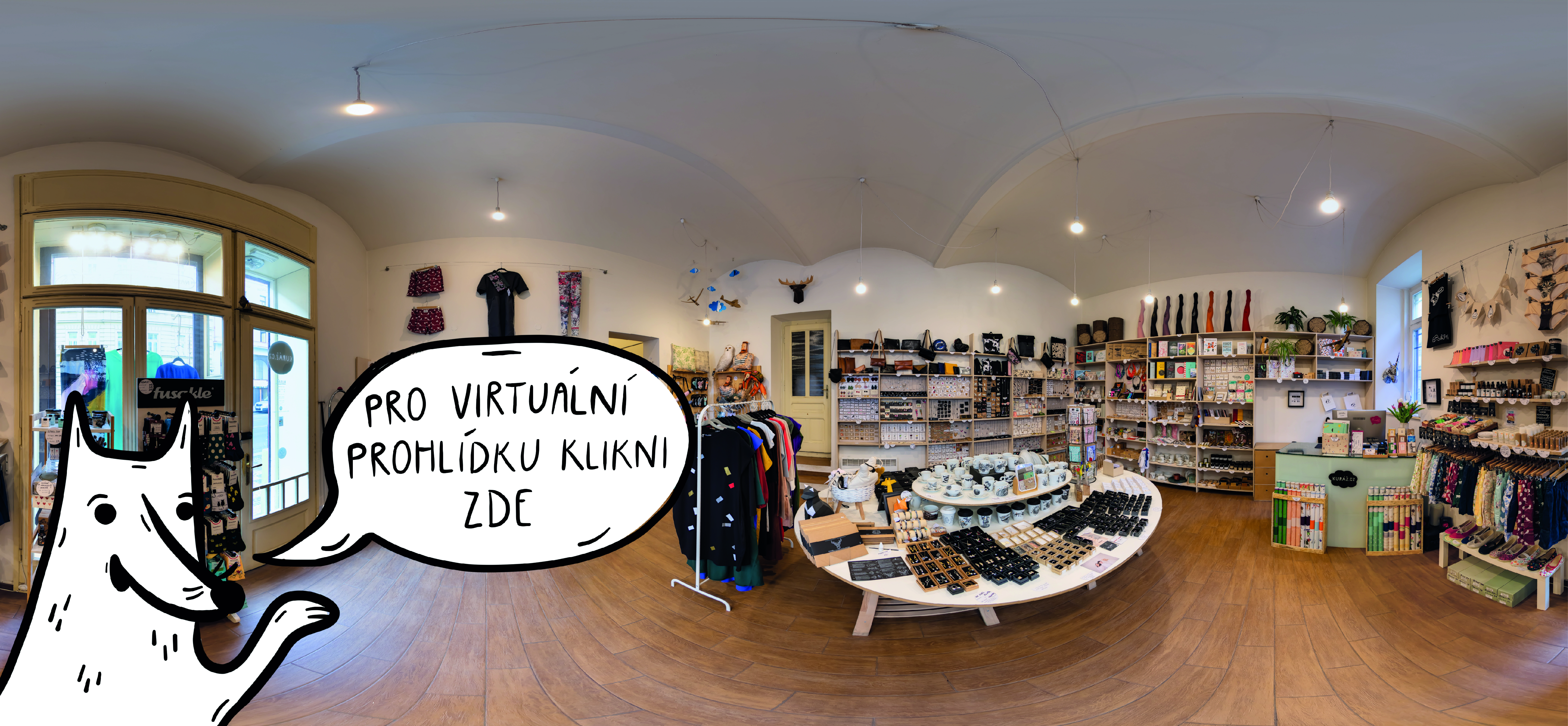 virtual prohlídka liška